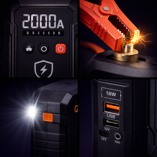 Portable Battery Jump Starter