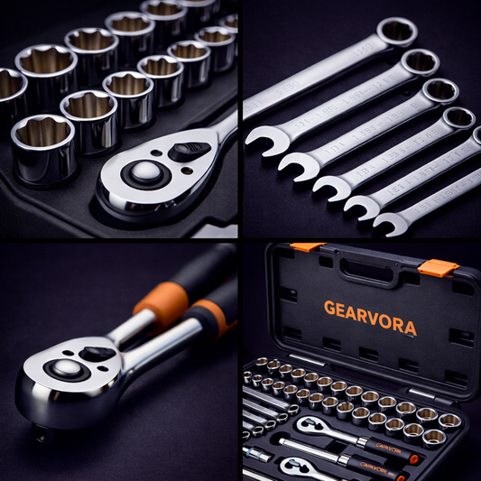 Heavy-Duty Socket & Wrench Set
