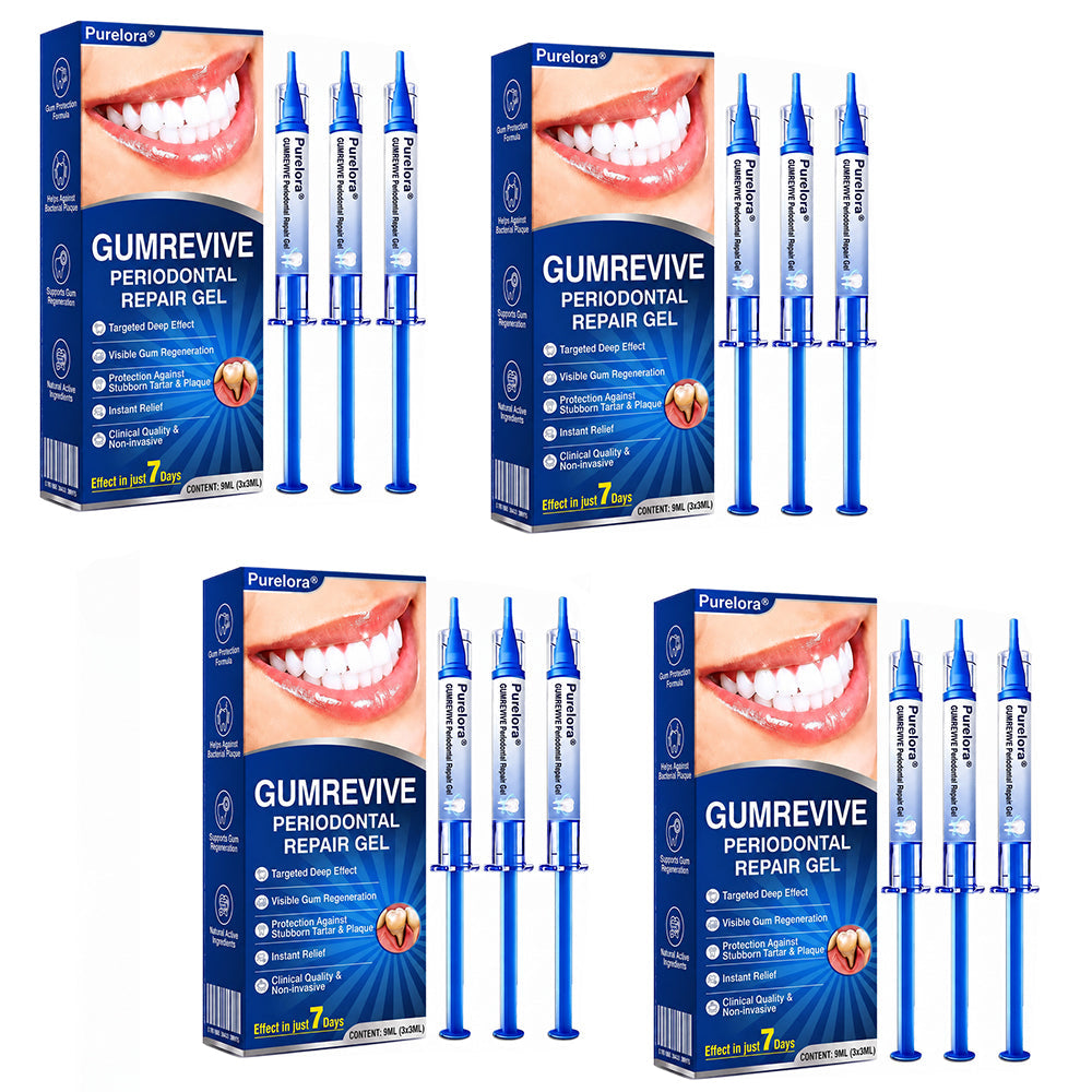 牙齿凝胶过审用Purelora® GumRevive periodontal repair gel