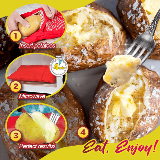 4-Minutes Microwave Potato Bag