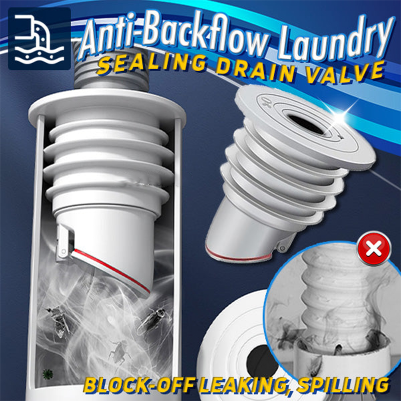 Anti-Backflow Laundry Sealing Drain Valve