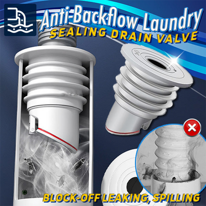 Anti-Backflow Laundry Sealing Drain Valve