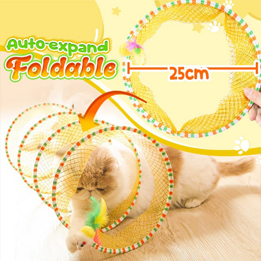 Self-play Cat Hunting Spiral Tunnel Toy