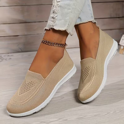 🔥LAST DAY: 70% OFF — 👟Step Into All-Day Comfort with Women’s Orthopedic Knit Slip-On Shoes