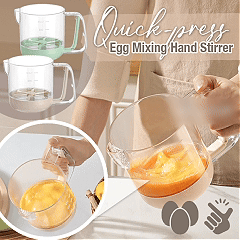 Quick-press Egg Mixing Hand Stirrer