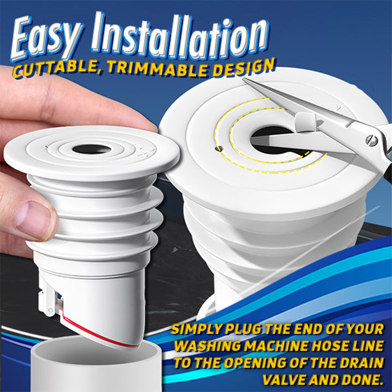 Anti-Backflow Laundry Sealing Drain Valve
