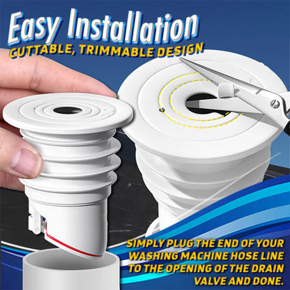 Anti-Backflow Laundry Sealing Drain Valve