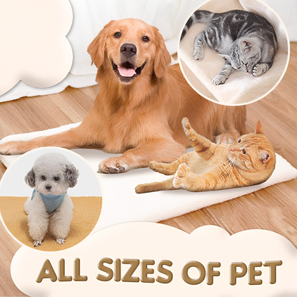 Self-Heating Cozy Pet Blanket Kennel