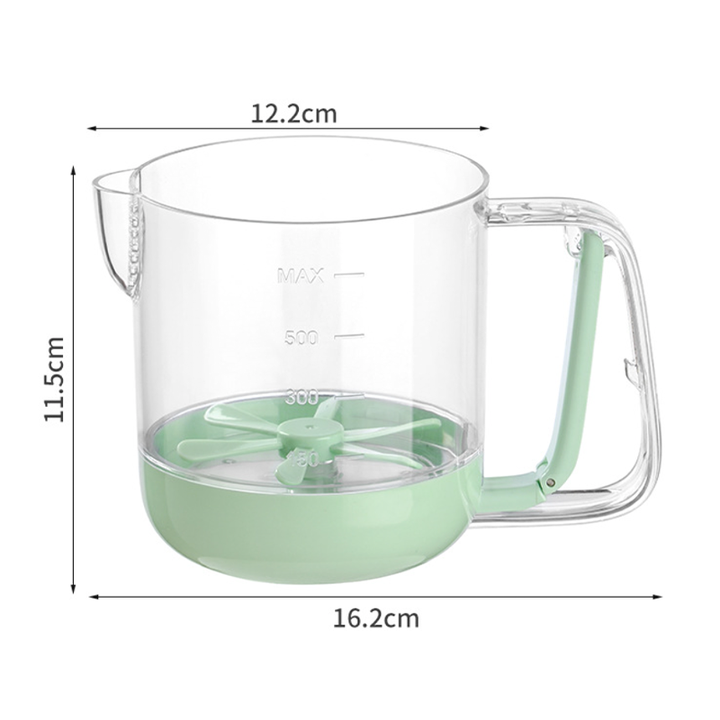 Quick-press Egg Mixing Hand Stirrer