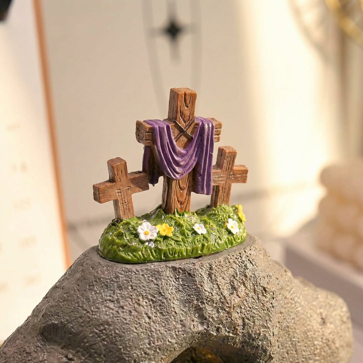 🎁Flash Sale 🎁 Resurrection Light Empty Tomb Easter Scene