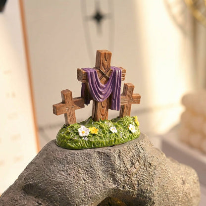 🎁Flash Sale 🎁 Resurrection Light Empty Tomb Easter Scene