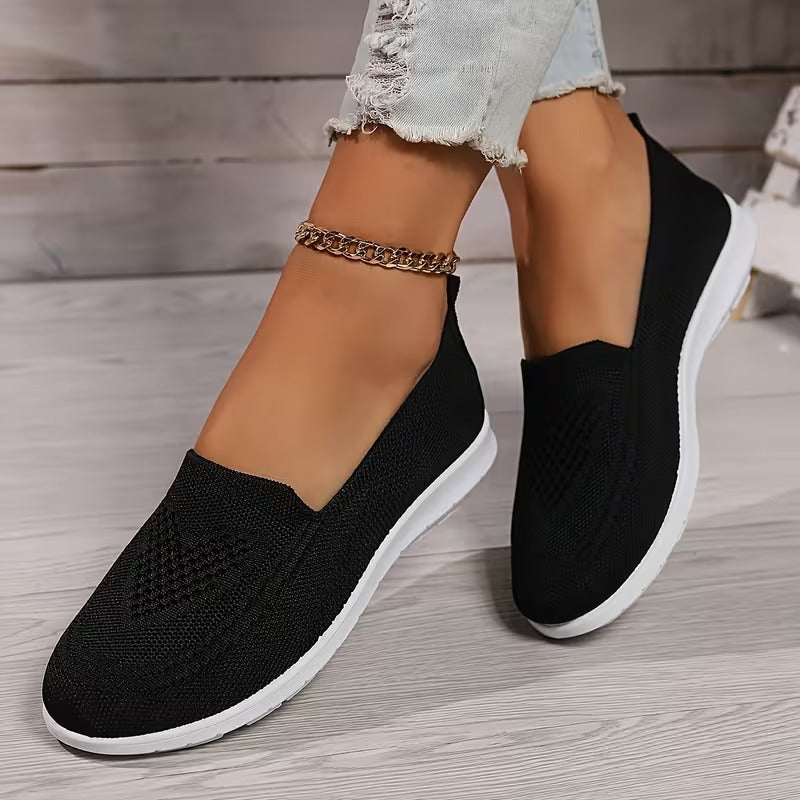 🔥LAST DAY: 70% OFF — 👟Step Into All-Day Comfort with Women’s Orthopedic Knit Slip-On Shoes