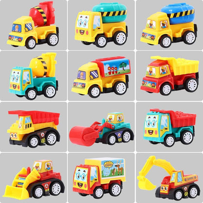 🐰 🐣12 Prefilled Easter Eggs With Pull Back Cars🚚