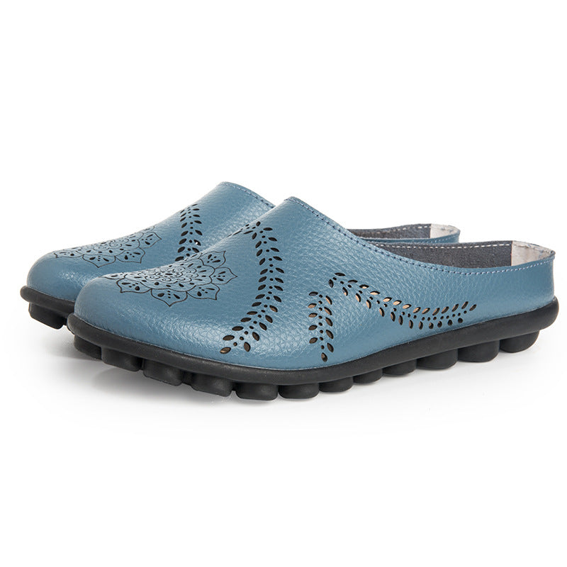 🏆 2026 Best Seller – Women’s Wide Toe Box & Wide Size Leather Mules ( 🔥Last Day 80% OFF)