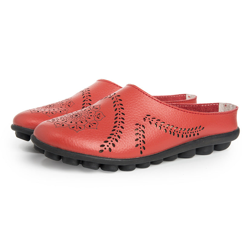 🏆 2026 Best Seller – Women’s Wide Toe Box & Wide Size Leather Mules ( 🔥Last Day 80% OFF)