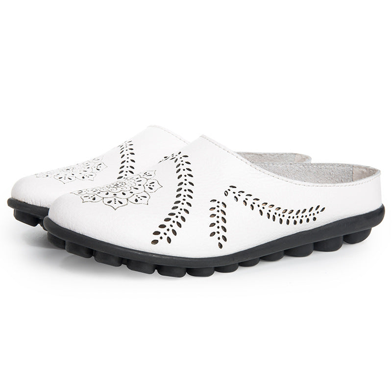 🏆 2026 Best Seller – Women’s Wide Toe Box & Wide Size Leather Mules ( 🔥Last Day 80% OFF)