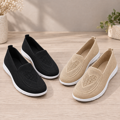 🔥LAST DAY: 70% OFF — 👟Step Into All-Day Comfort with Women’s Orthopedic Knit Slip-On Shoes