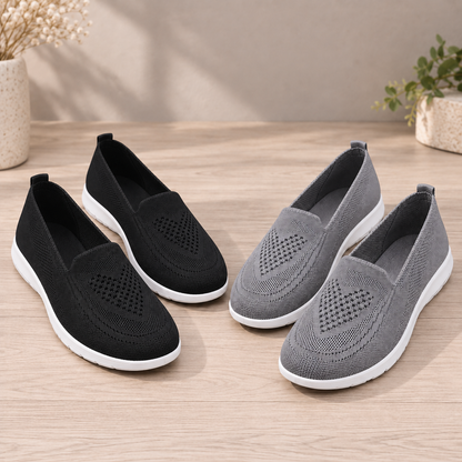 🔥LAST DAY: 70% OFF — 👟Step Into All-Day Comfort with Women’s Orthopedic Knit Slip-On Shoes