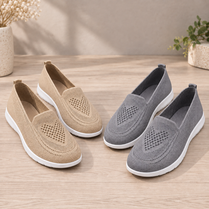 🔥LAST DAY: 70% OFF — 👟Step Into All-Day Comfort with Women’s Orthopedic Knit Slip-On Shoes