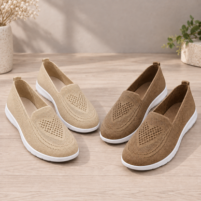 🔥LAST DAY: 70% OFF — 👟Step Into All-Day Comfort with Women’s Orthopedic Knit Slip-On Shoes