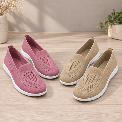 🔥LAST DAY: 70% OFF — 👟Step Into All-Day Comfort with Women’s Orthopedic Knit Slip-On Shoes