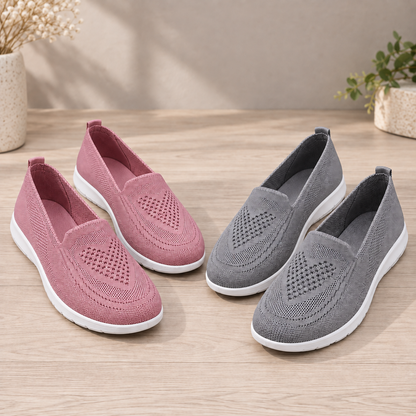 🔥LAST DAY: 70% OFF — 👟Step Into All-Day Comfort with Women’s Orthopedic Knit Slip-On Shoes