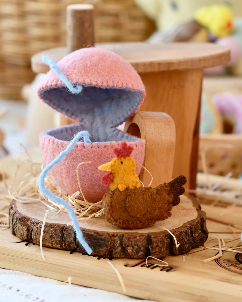 🐣2026 New Easter Arrivals - Surprise Easter Egg from Wool Felt