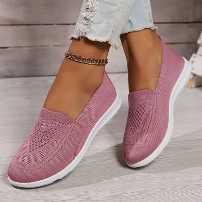 🔥LAST DAY: 70% OFF — 👟Step Into All-Day Comfort with Women’s Orthopedic Knit Slip-On Shoes